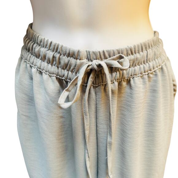 Devoted Sage Green pants | Wide leg | Loose fit | Flowy | Pull On | XS | NWOT - Picture 5 of 11